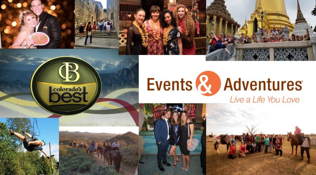 Colorado's Best collage for Events & Adventures