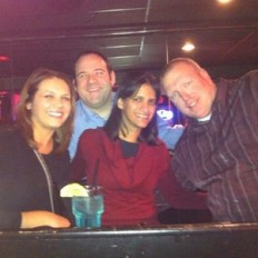 singles club members at the monday night howlin event
