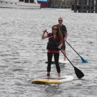Paddle Boarding on Lake Union