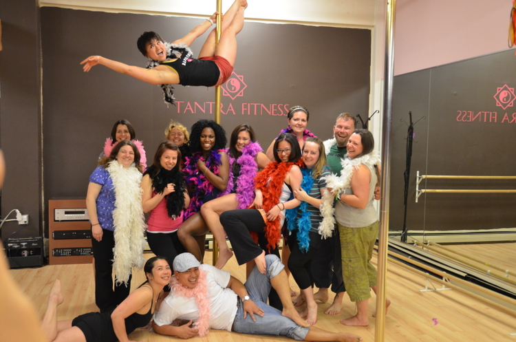 pole dancing class for singles