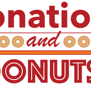 donations and donuts