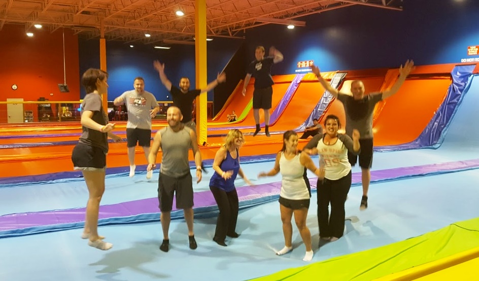 trampoline dodgeball with Events & Adventures Phoenix